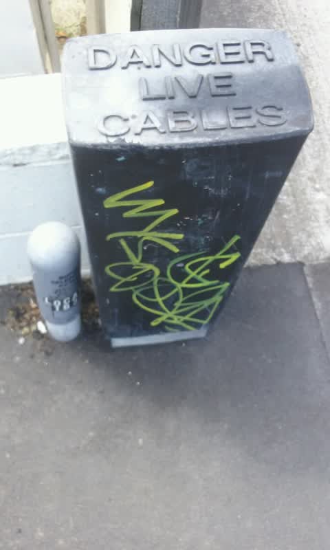 Graffiti, a report photo
