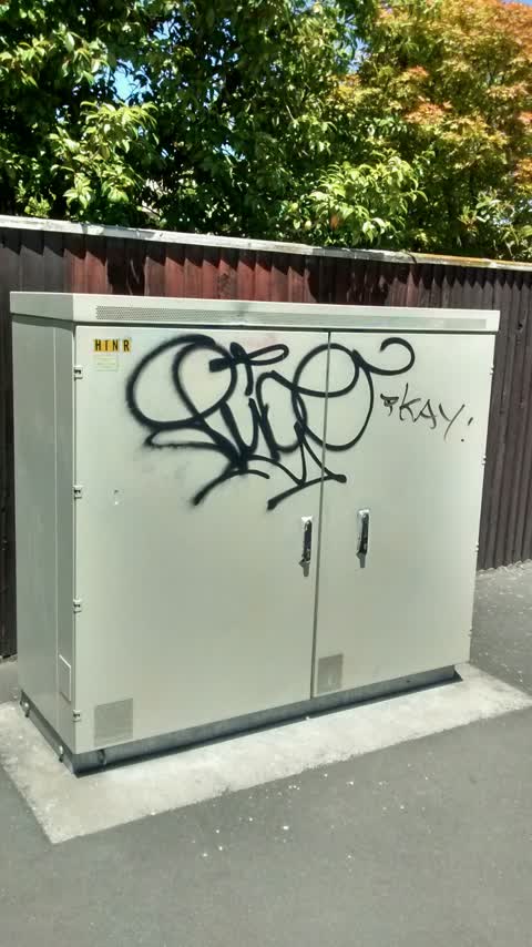 Graffiti, a report photo