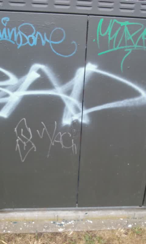 Graffiti, a report photo