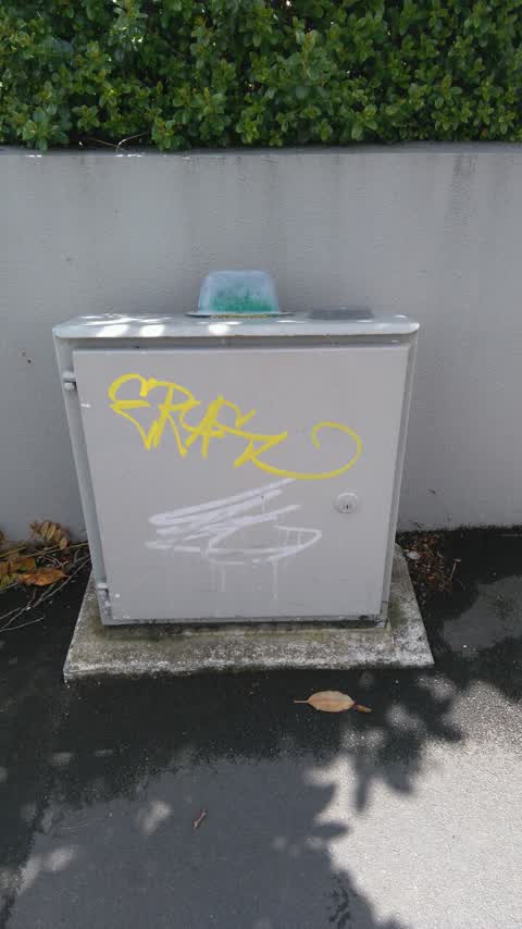 Graffiti, a report photo