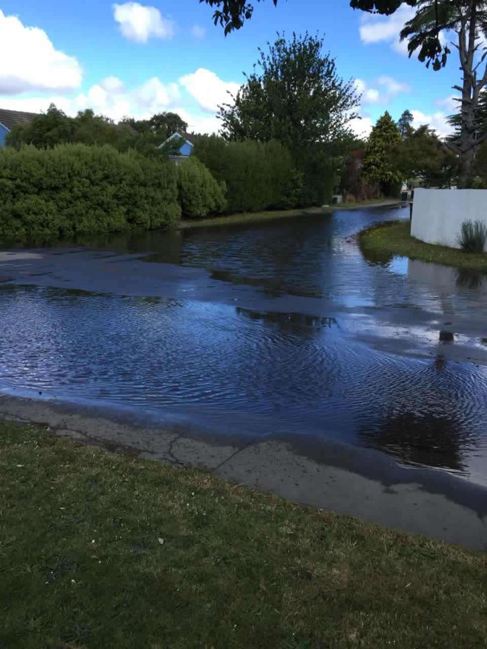 The photograph attached to this wastewater/stormwater report