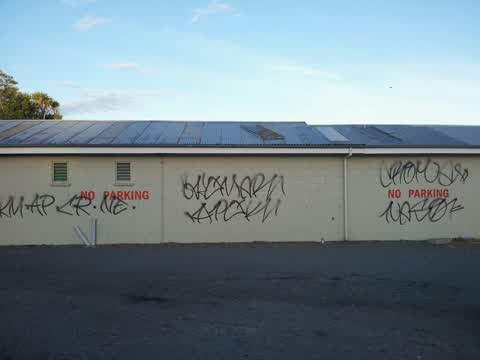 Graffiti, a report photo