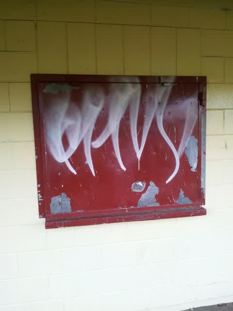 Graffiti, a report photo