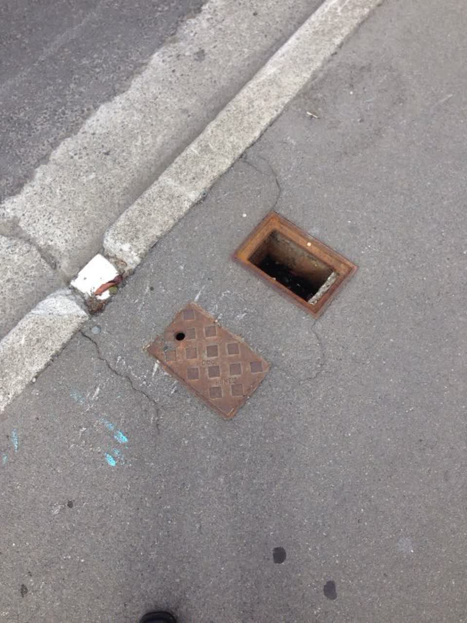 The photograph attached to this wastewater/stormwater report
