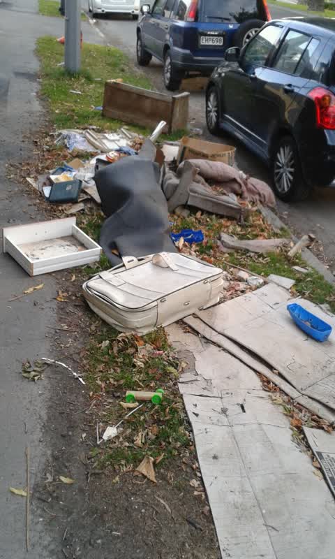 Roading/Streets, a report photo