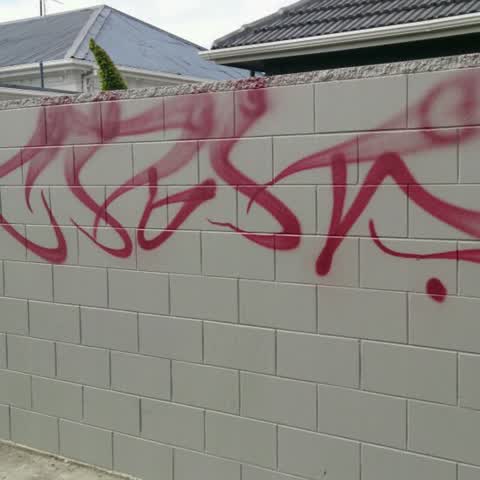 Graffiti, a report photo