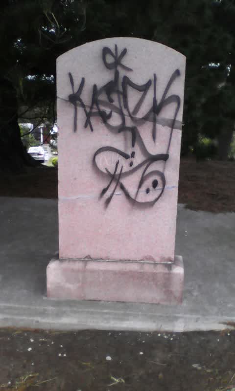 Graffiti, a report photo