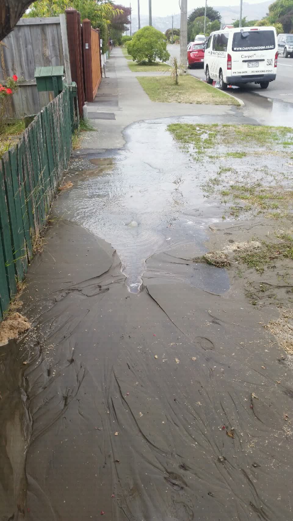 The photograph attached to this water supply report