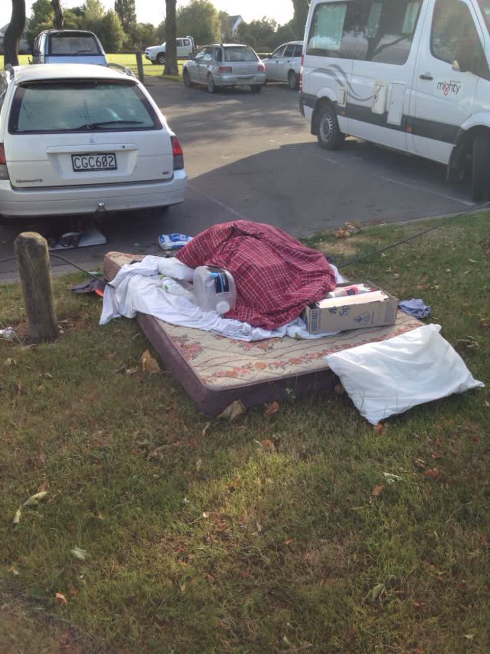 The photograph attached to this parks report