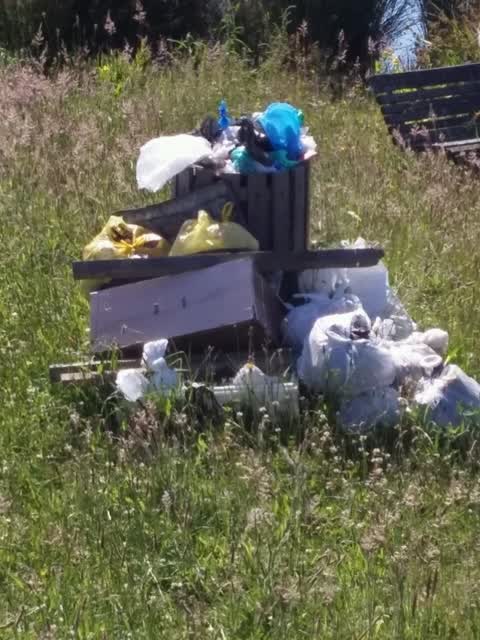 Rubbish/Recycling, a report photo