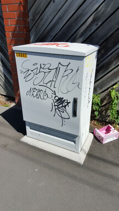 Graffiti, a report photo