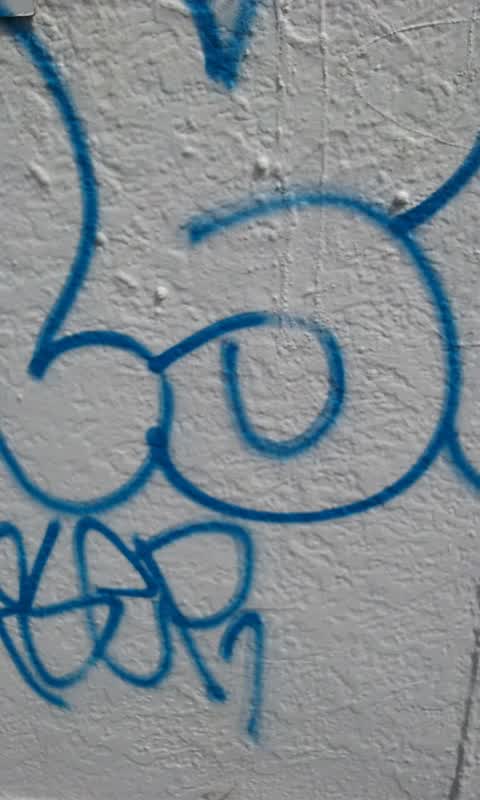 Graffiti, a report photo