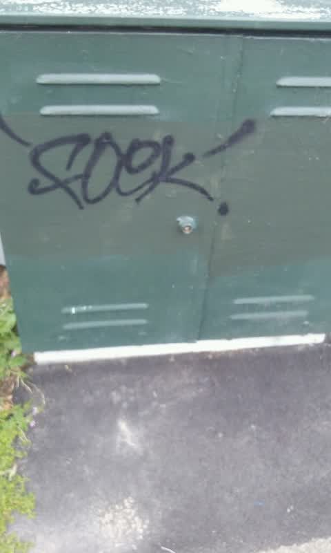 Graffiti, a report photo