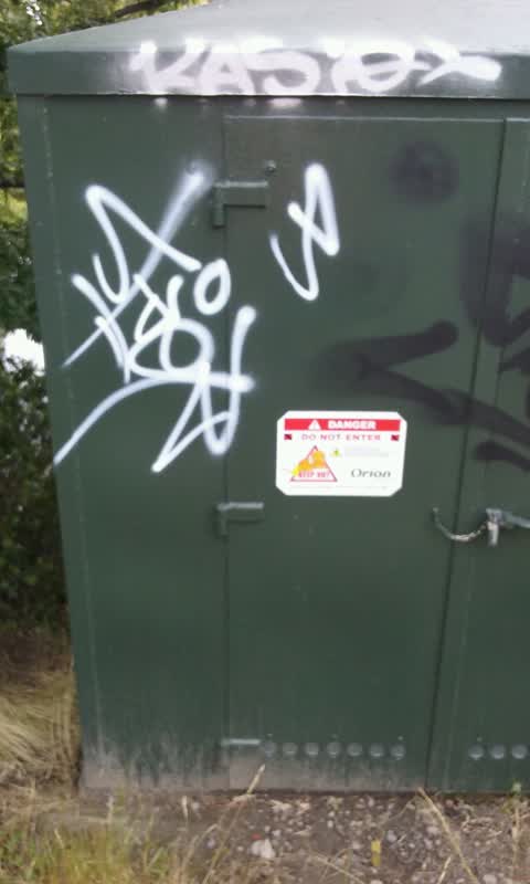 Graffiti, a report photo