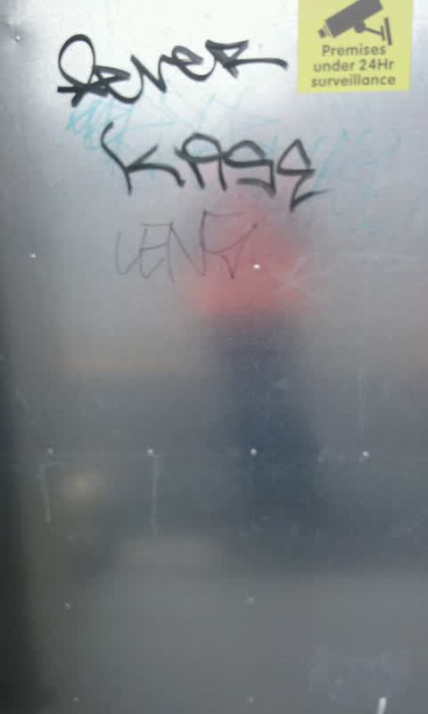 Graffiti, a report photo