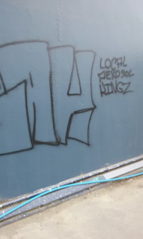 Graffiti, a report photo
