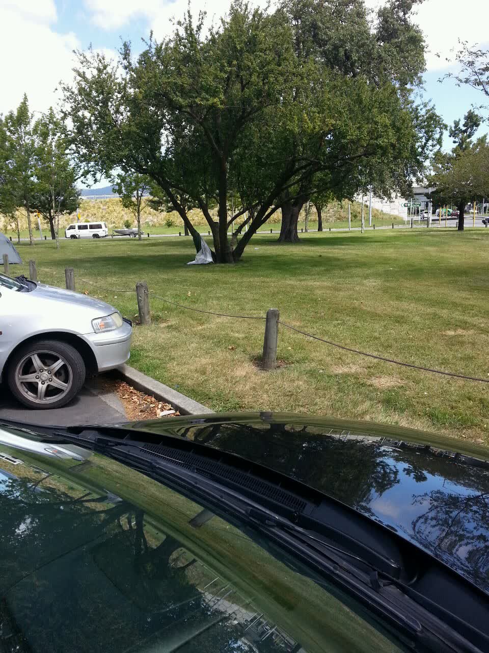 The photograph attached to this parks report
