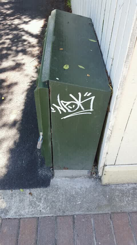 Graffiti, a report photo