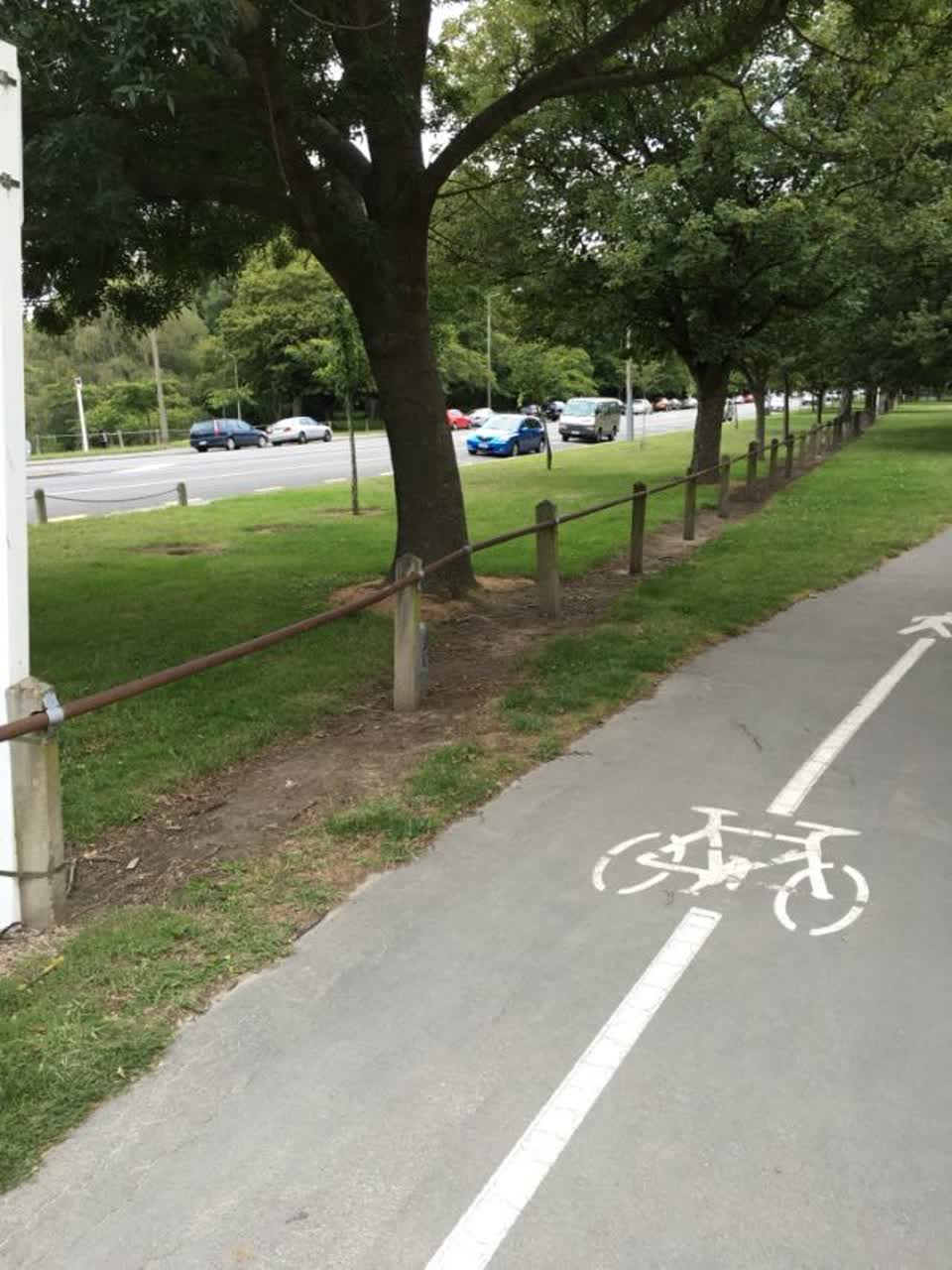 The photograph attached to this parks report