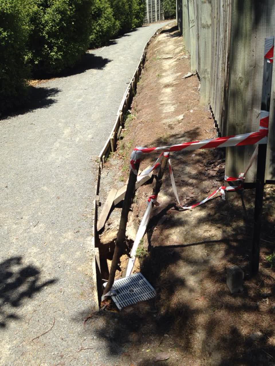 The photograph attached to this parks report