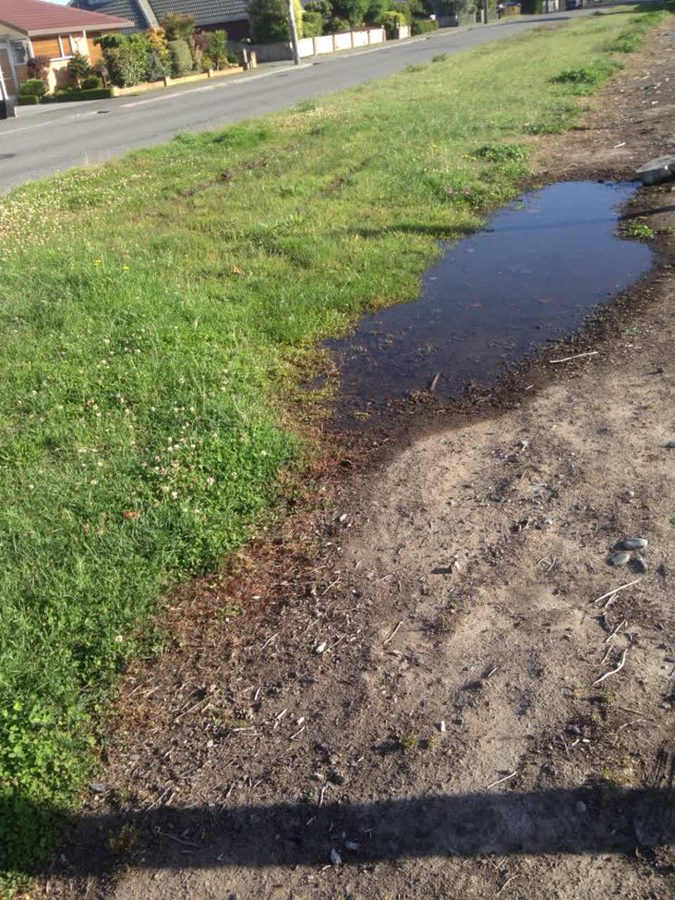 The photograph attached to this water supply report
