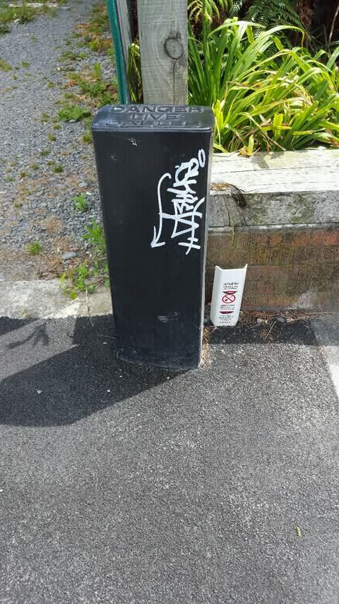 Graffiti, a report photo