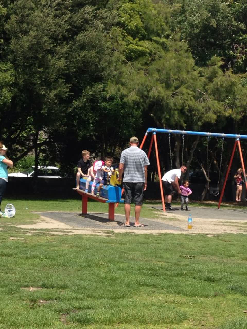 The photograph attached to this parks report