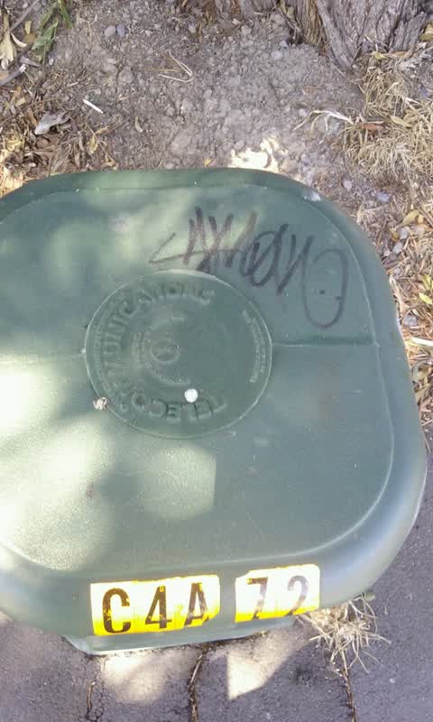 Graffiti, a report photo