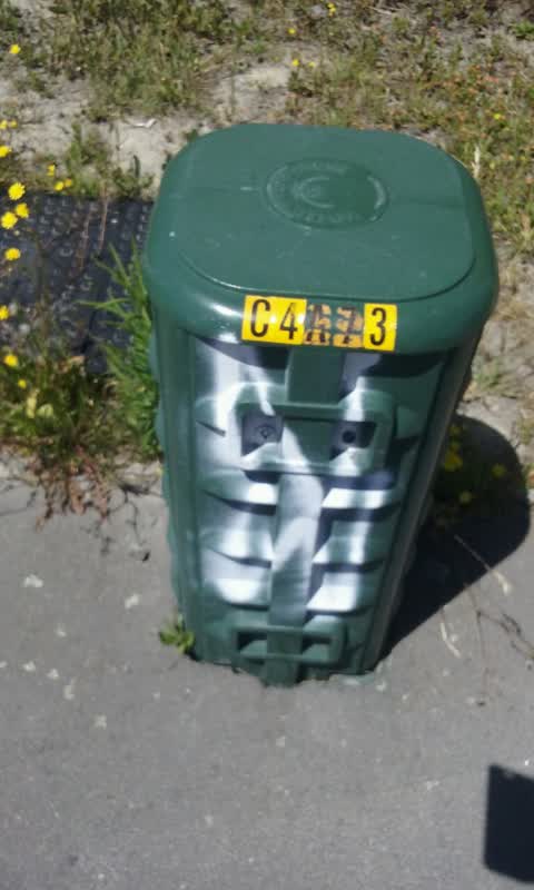 Graffiti, a report photo