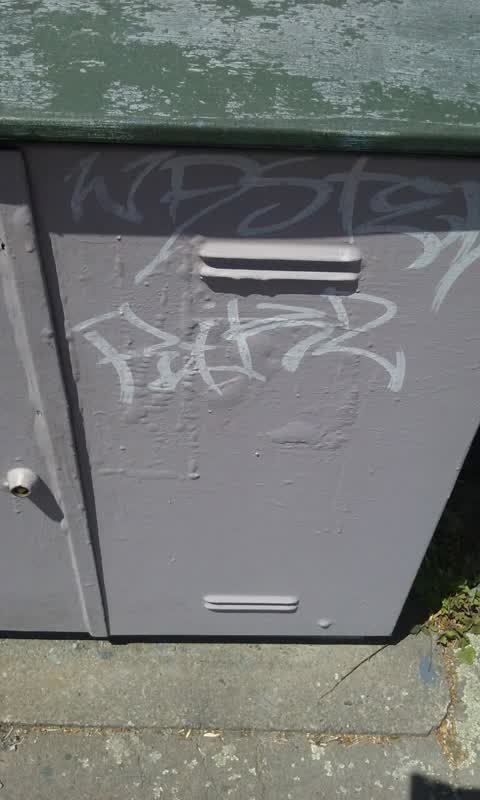 Graffiti, a report photo
