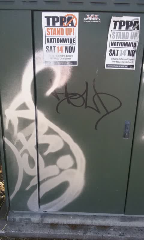 Graffiti, a report photo