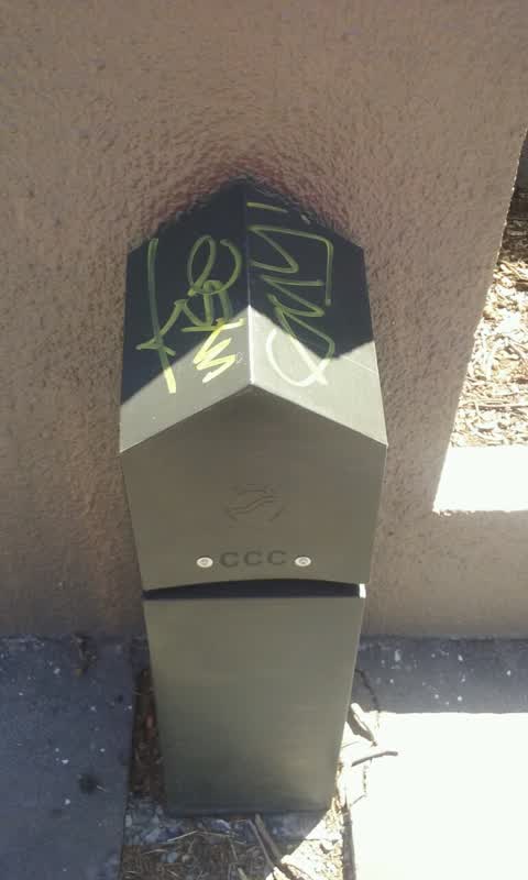 Graffiti, a report photo