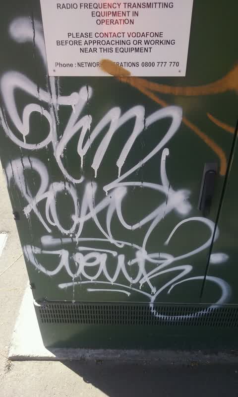 Graffiti, a report photo