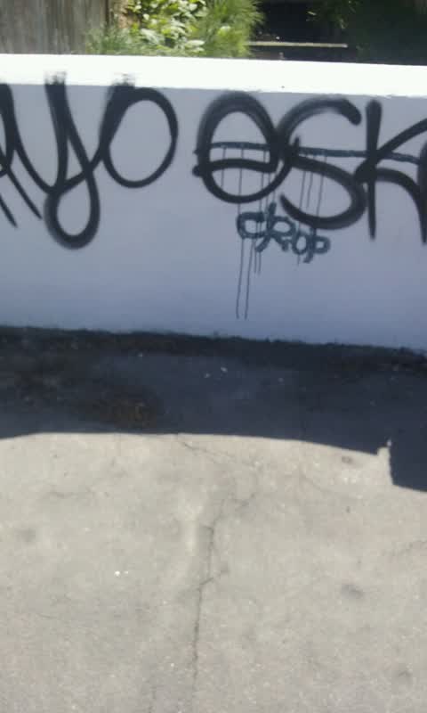 Graffiti, a report photo