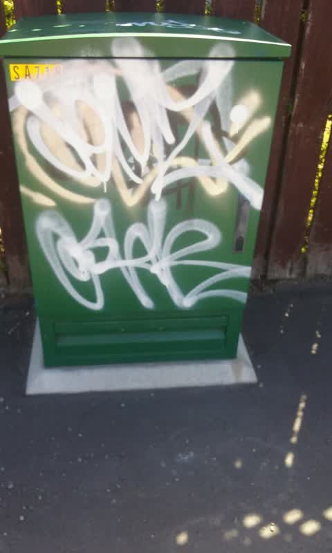 Graffiti, a report photo