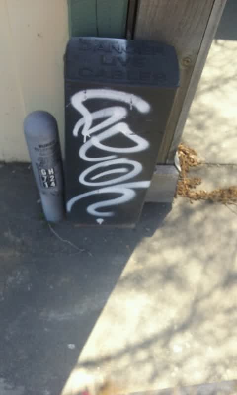 Graffiti, a report photo