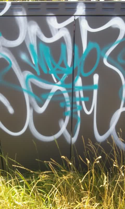 Graffiti, a report photo