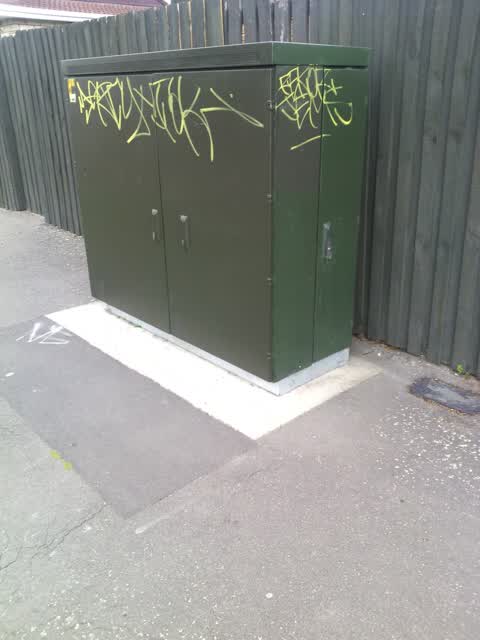 Graffiti, a report photo