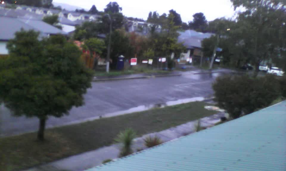 The photograph attached to this wastewater/stormwater report