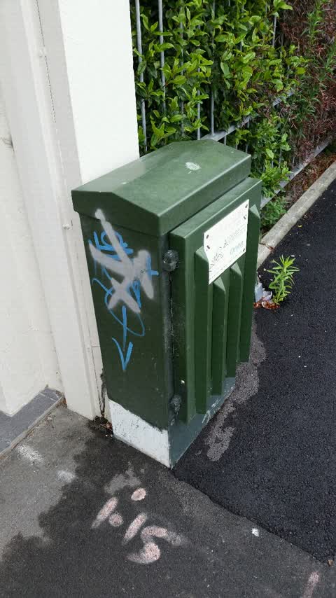Graffiti, a report photo