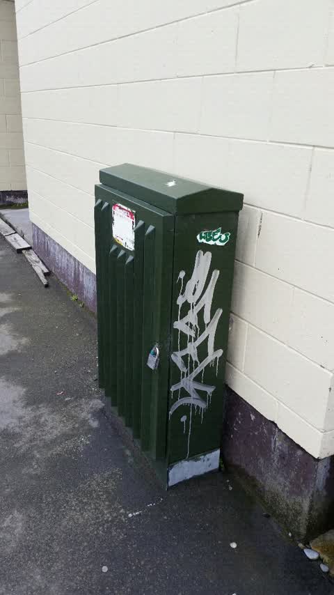 Graffiti, a report photo