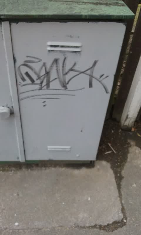 Graffiti, a report photo