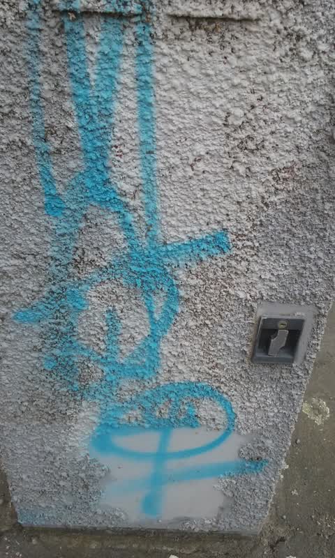 Graffiti, a report photo
