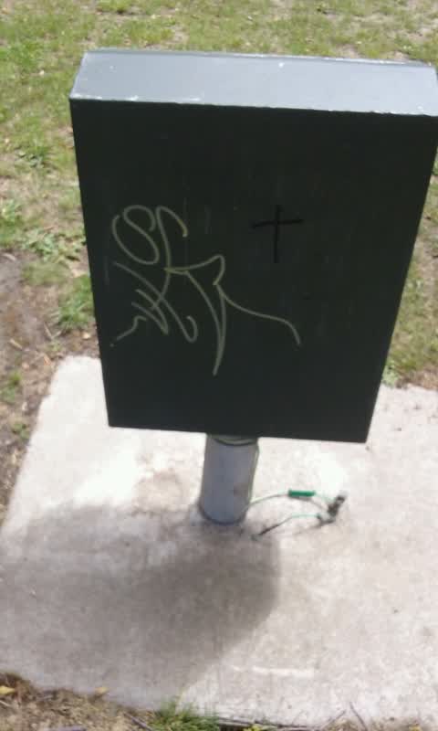 Graffiti, a report photo