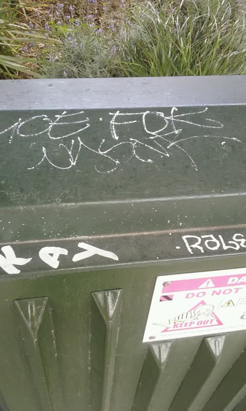 Graffiti, a report photo