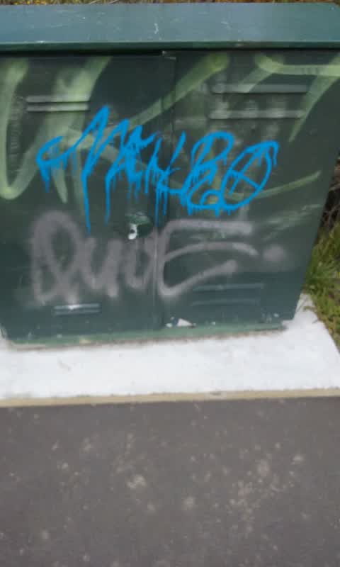 Graffiti, a report photo