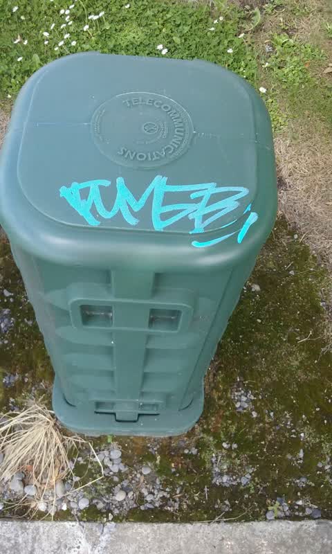 Graffiti, a report photo
