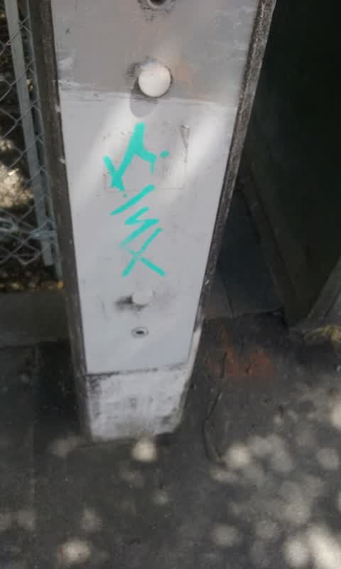 Graffiti, a report photo