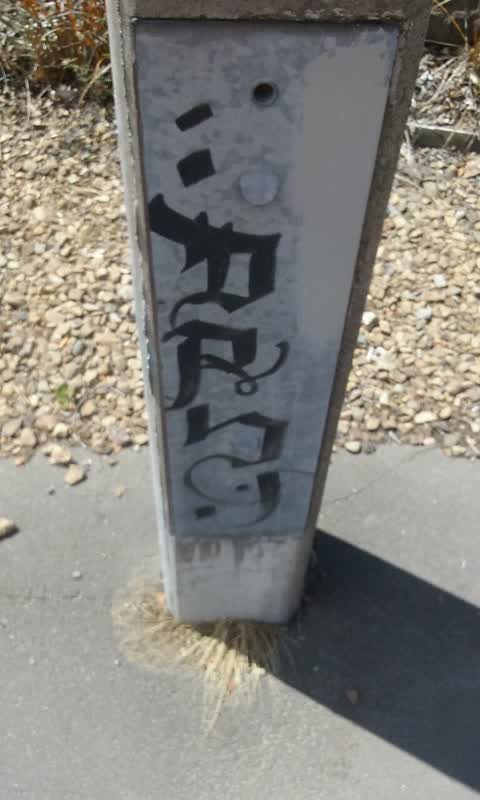 Graffiti, a report photo