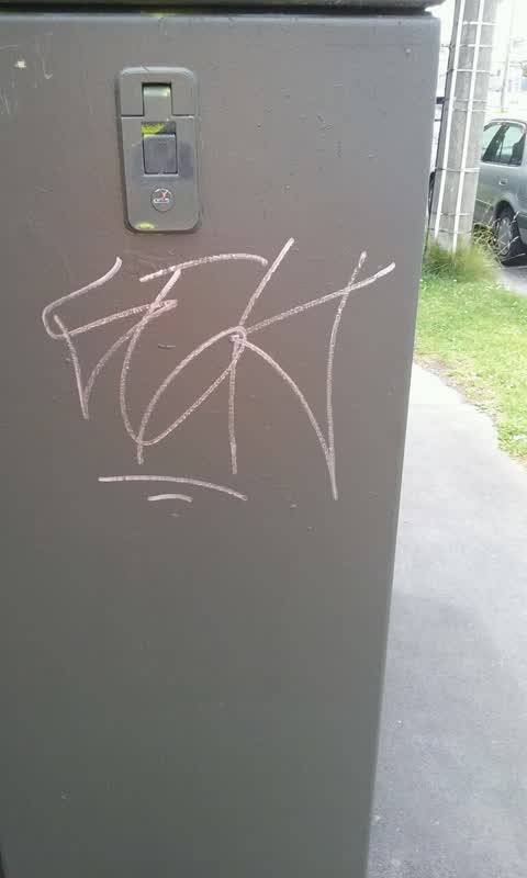Graffiti, a report photo